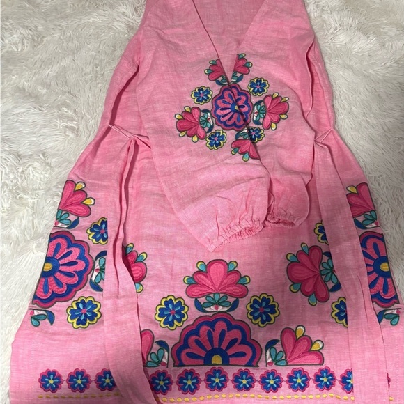 Boden Women’s Cleo Linen Tie Waist Dress - Picture 7 of 8